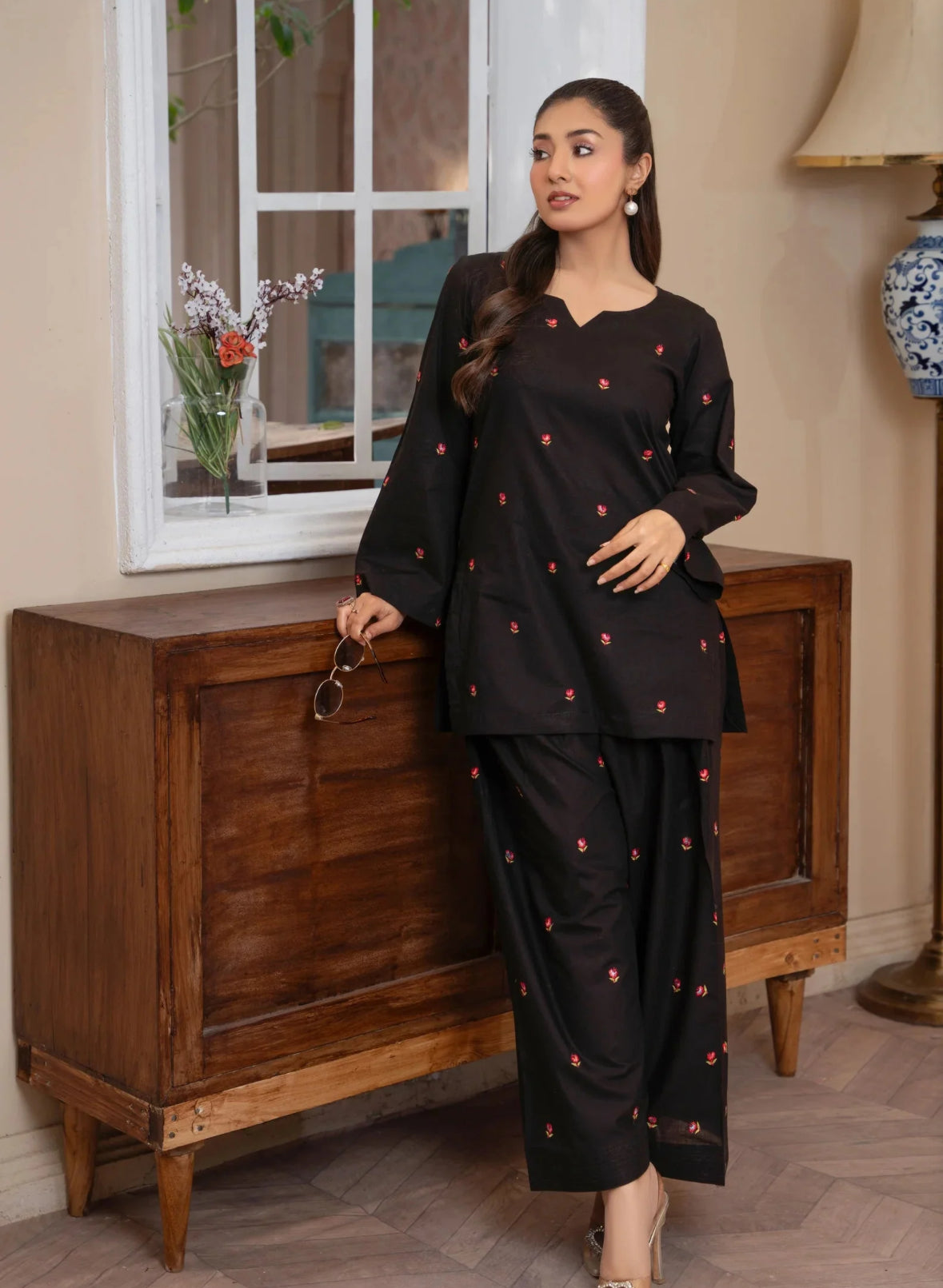 3Pcs (Embroidery)
