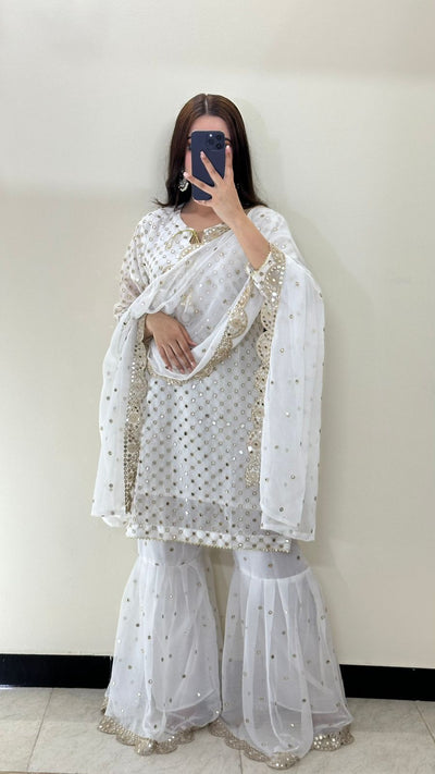 ✨ Elegant 3 Pcs Embroidery Suit ✨