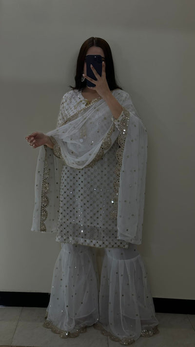 ✨ Elegant 3 Pcs Embroidery Suit ✨