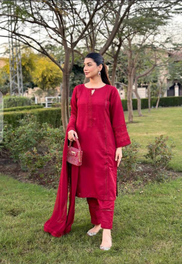 3 Pcs (Lawn)